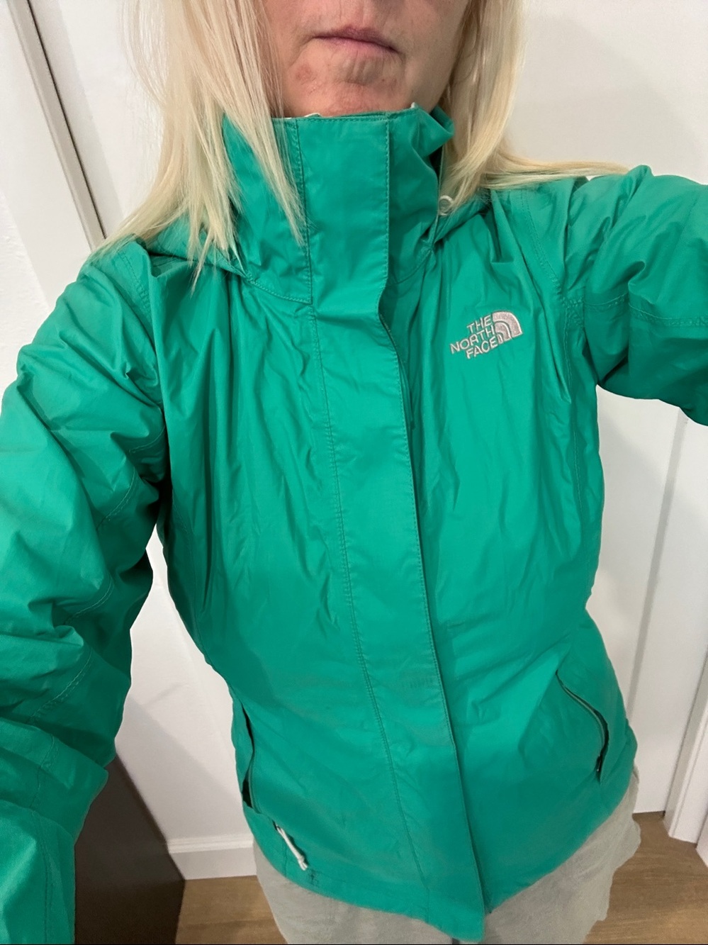 THE NORTH FACE HYVENT HOODED RAIN JACKET | SIZE SMALL